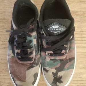 Camo Kyle Walker Vans Pro